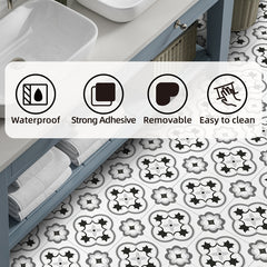9pcs Waterproof Anti Slip Tile Stickers - Transform Your Home