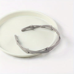 Foldable Headband Solid Hair Band Non-slip Hair Accessories