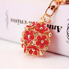 Lucky Clover 5 Leaf Keychain Stylish Bag & Car Accessory