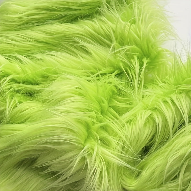 Artificial Fur Christmas Square Block Fur Patch Decoration Ribbon
