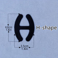 4pcs Back Bra Control Clips Anti light Cross Buckles Underwear Accessories