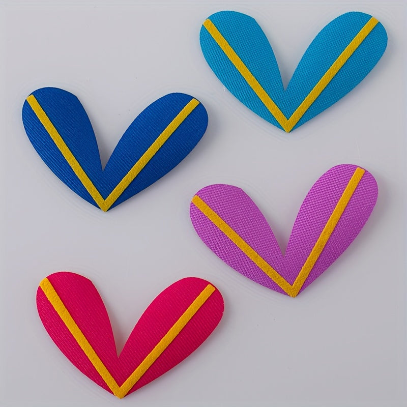 4pcs Iron On Patches Sew On Embroidered Applique Repair Patch DIY Crafts