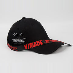 Personalized Hip hop Letters Printed Sun Visor Baseball Cap