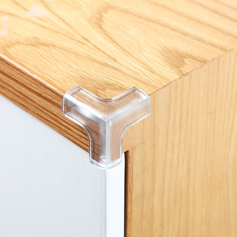 12pcs Safety Transparent T-shaped Corner Protector Thickened Baby Table Guards