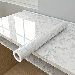 Marble Pattern Wallpaper Self Adhesive Peel & Stick for Kitchen Countertop