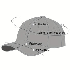 Men's PU Leather Baseball Cap Sun Hat