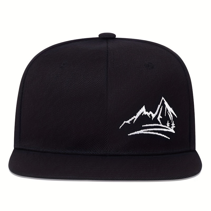 Mountain Embroidery Baseball Cap Snapback Hat Hip Hop Dad Hats