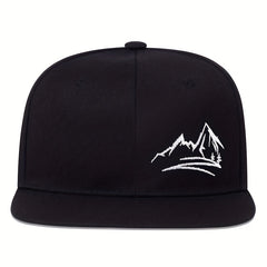 Mountain Embroidery Baseball Cap Snapback Hat Hip Hop Dad Hats