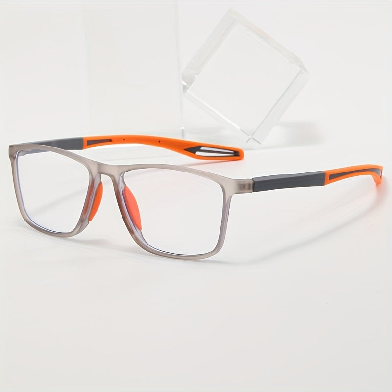 Clear Lens Sports Glasses For Women Men Students Crash Resist Spectacles