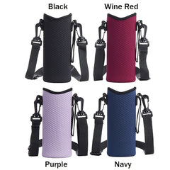 550ml Glass Water Bottle with Strap