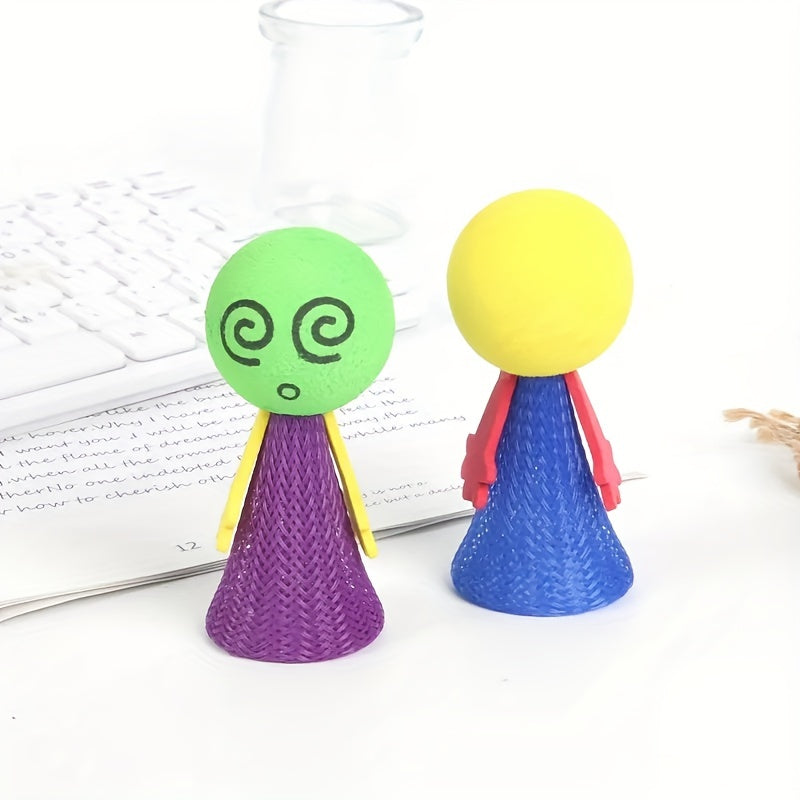 Random Jumping Toys Popper Spring Launchers Bouncy Ball Favors
