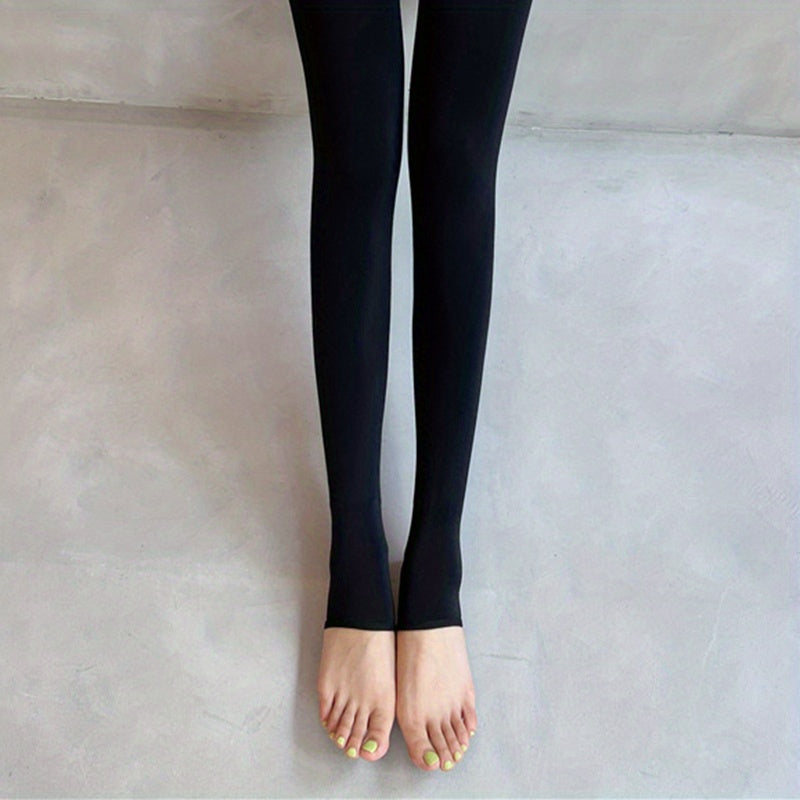 High Waist Slim Footed Pantyhose Women's Stockings