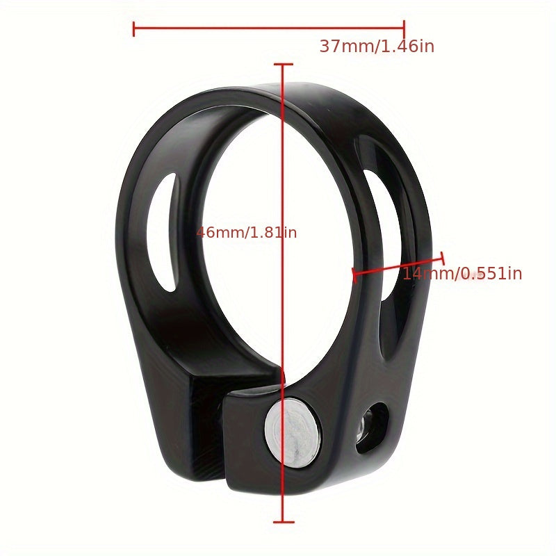 MTB Seat Pipe Clamp 31.8 Screw Hollow Bike Seat Pipe Clamp