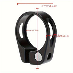 MTB Seat Pipe Clamp 31.8 Screw Hollow Bike Seat Pipe Clamp