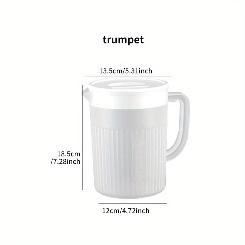 High Temp Resistant Water Jug with Lid  for Summer Drinks