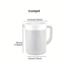 High Temp Resistant Water Jug with Lid  for Summer Drinks
