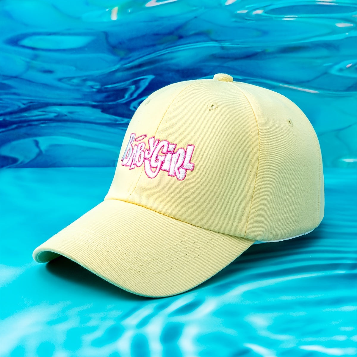 Solid Baseball Cap BABY GIRL Embroidery Sun Hat Casual Sports Hat