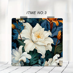 Portable Floral Series Makeup Mirror Compact Travel Mirror
