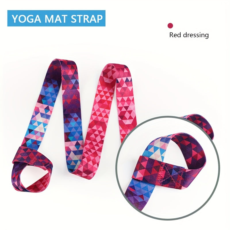 Adjustable Sports Stretch Belt for Yoga & Pilates Workouts