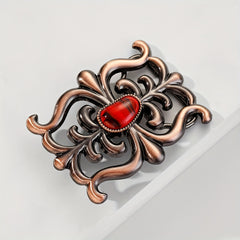 Geometric Hollow Out Belt Buckle Vintage Retro Cowboy Cowgirl Boho Style