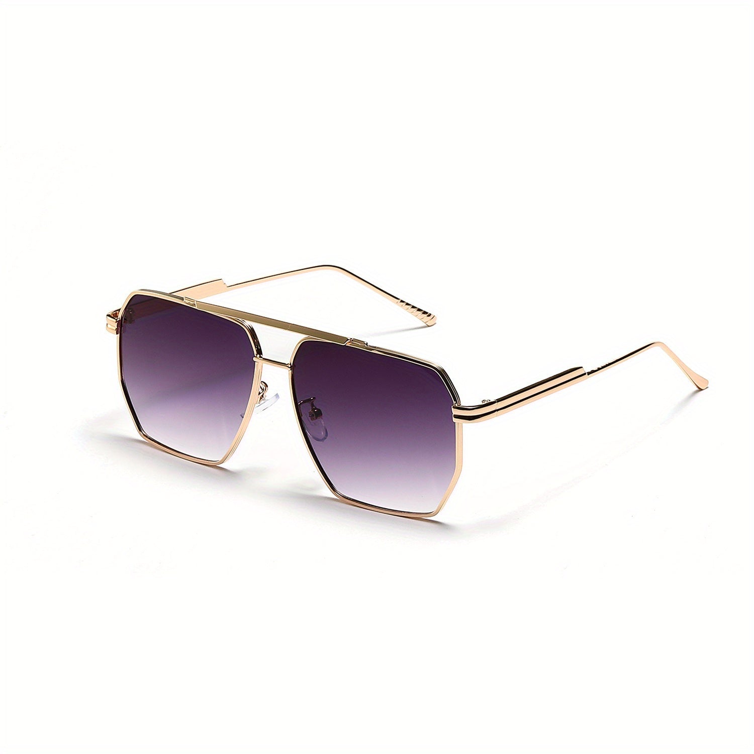 Top Bar Aviator Sunglasses Metal Frame Vintage Outdoor Eyewear