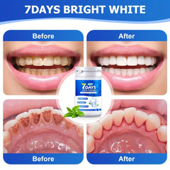 Mint Fresh Teeth Whitening Powder Tartar Oral Care Breath Freshener
