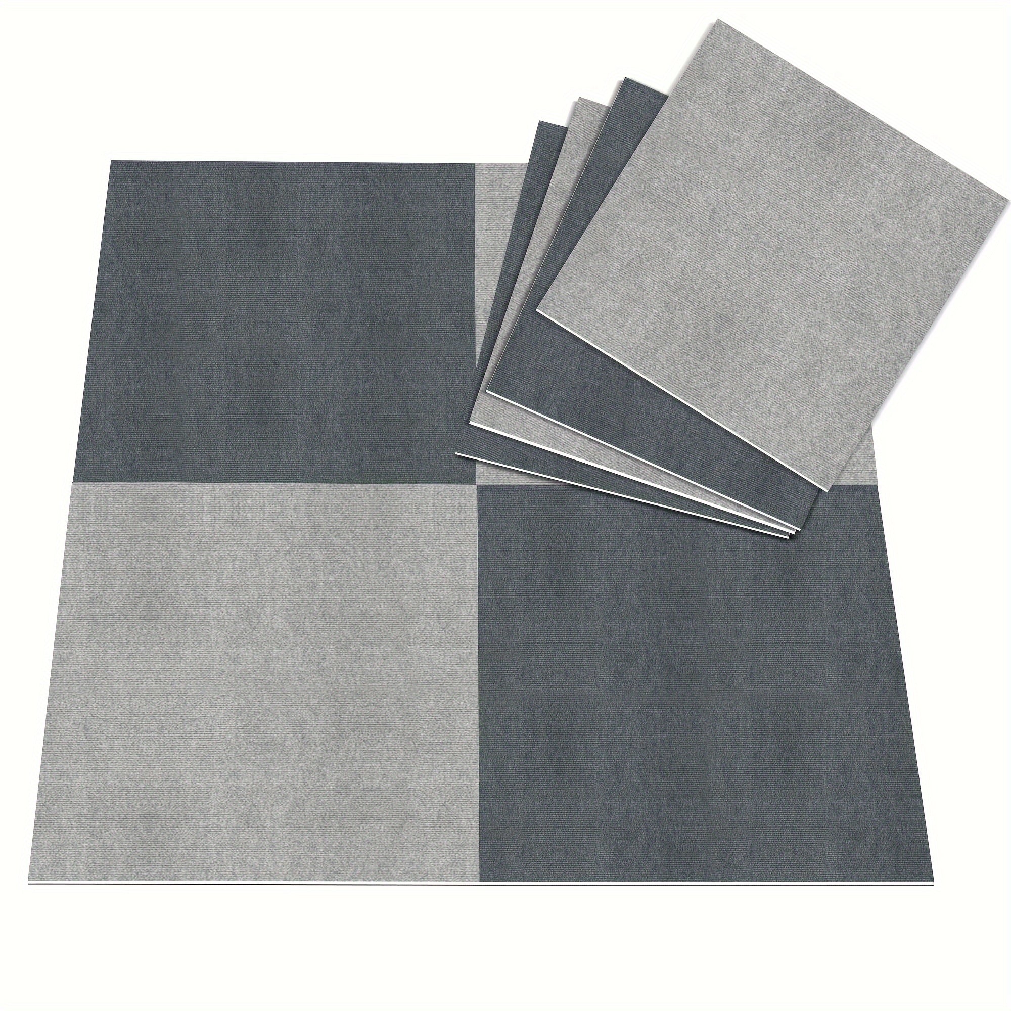 20pcs Anti-slip Floor Carpet Sticker Self-adhesive Square