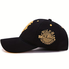 Embroidered Baseball Cap for Men Adjustable Sun Protection Hat