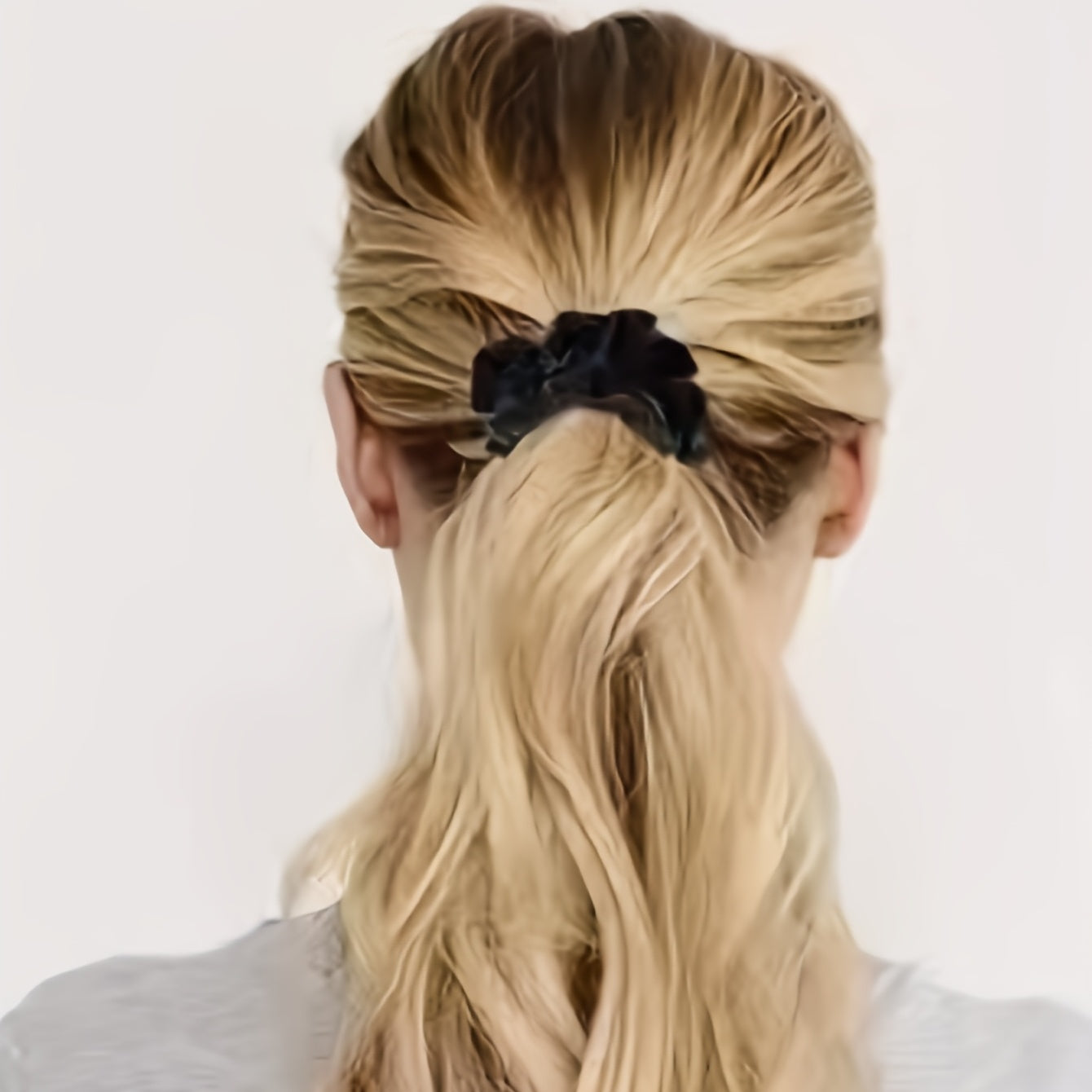 12pcs Velvet Scrunchies Hair Tie Elastic Ponytail Holder Hair Ring