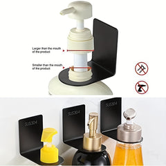 Stainless Steel Shampoo Bottle Hanger Wall-mounted Holder