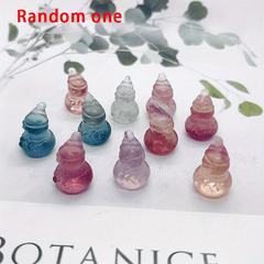 Colorful Transparent Mixed Style Cartoon Christmas Series Collection Ornaments