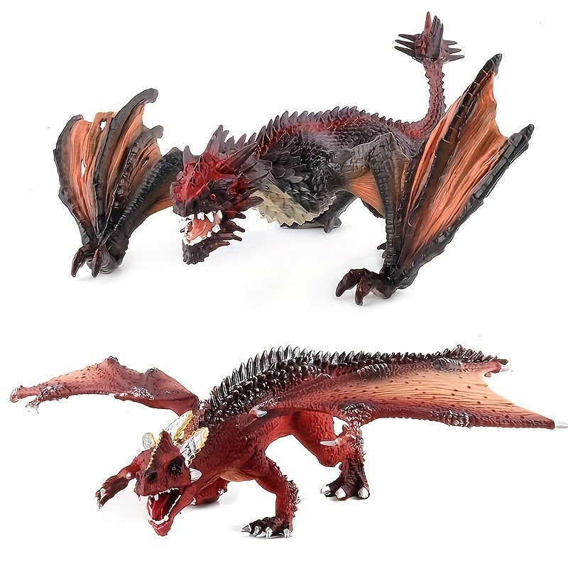 Dragon Beast Realistic Solid Plastic Models - Perfect Decor Gift