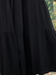  Women's Solid Wide Leg High Rise Ruched Pants