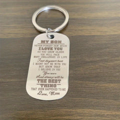 Metal Keychain For Daughter Son Birthday Gift For Teens Boys Girls