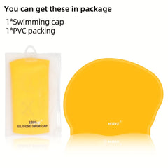 WAVE Waterproof Swimming Cap with Ear Protection for Women