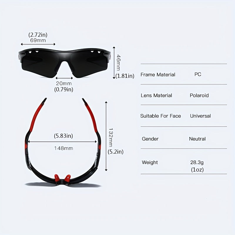 Men's Polarized Outdoor Sports Sunglasses Anti Wind Sand 8502