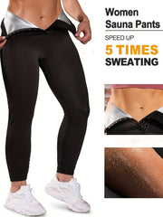  Solid High Rise Abdomen Control Leggings