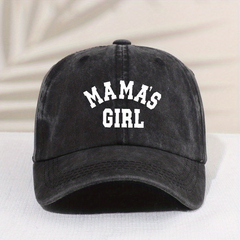Kids Vintage Print Baseball Cap Sunscreen All Match Peaked Cap