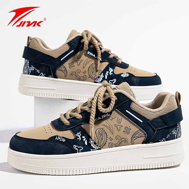 JNAK Men's Skate Shoes Casual Lace Up Sneakers Elevator Shoes