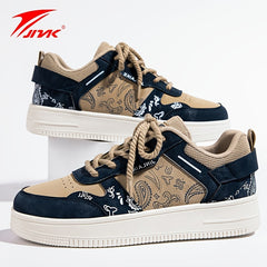 JNAK Men's Skate Shoes Casual Lace Up Sneakers Elevator Shoes