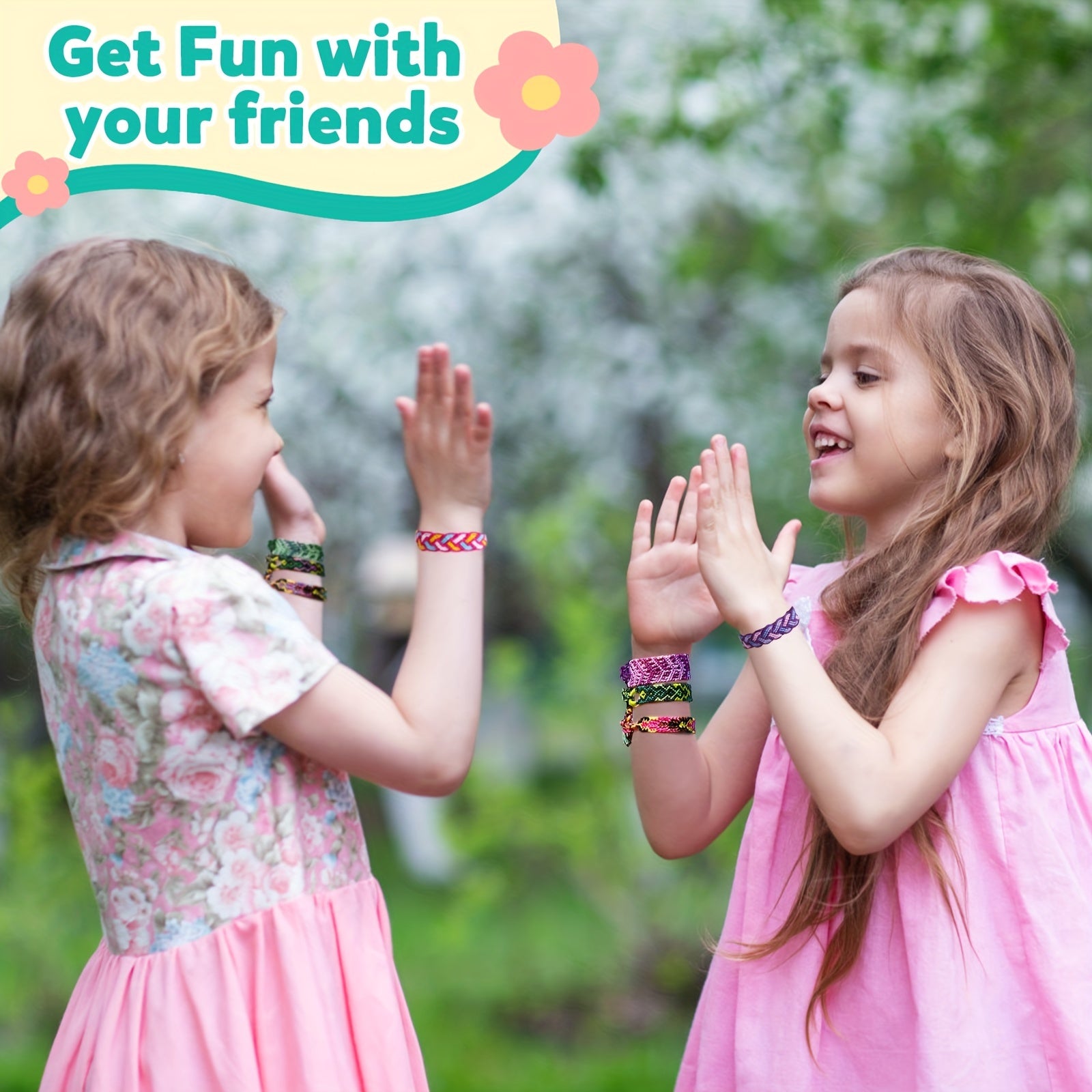 Girls Jewelry Making Kit - Friendship Bracelets Set