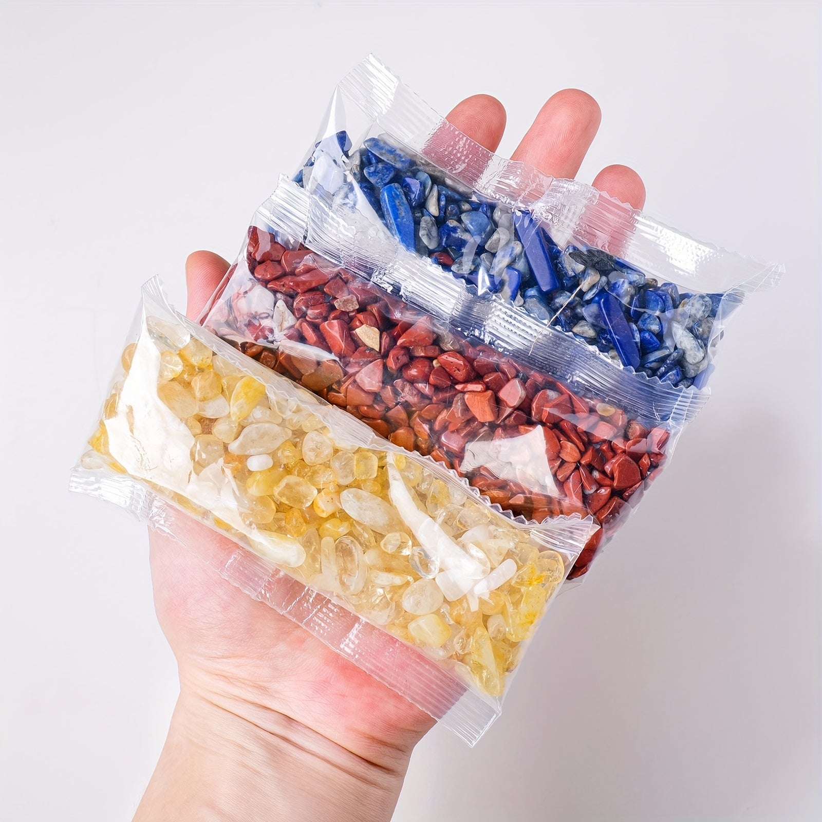 100g Natural Quartz Healing Stones Gravel for Jewelry Making