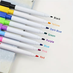 8 Colors Magnetic Dry Erase Markers for Whiteboard, Calendar - Office Supplies