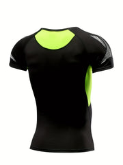 Men's Compression Quick Drying T Shirt for Sports Fitness