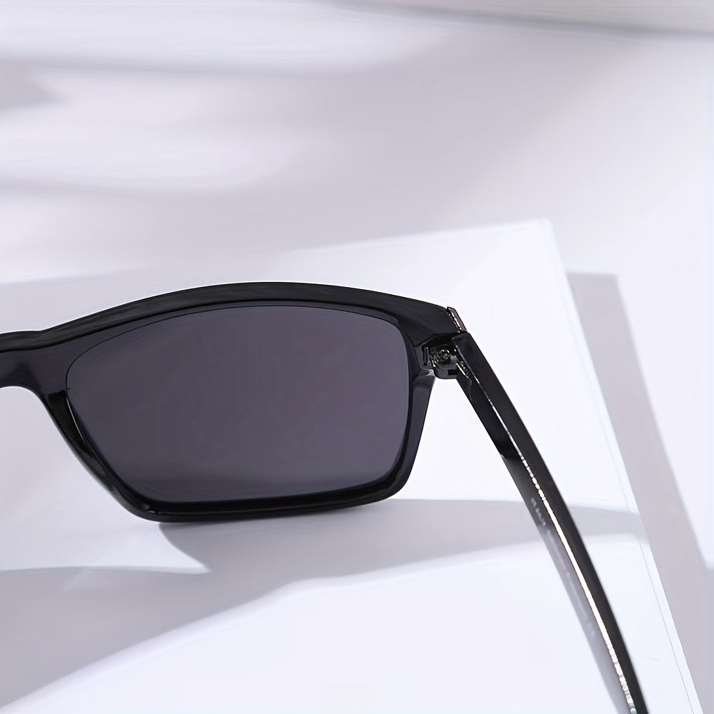Men's Retro UV Protection Sports Sunglasses in Zipper Box