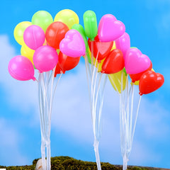 Mini Balloon Fairy Garden Dollhouse Craft Plant Pot Ornament Home Room
