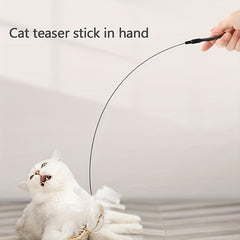 Interactive Cat Feather Toy with Bell - Scratching Exercise Toy