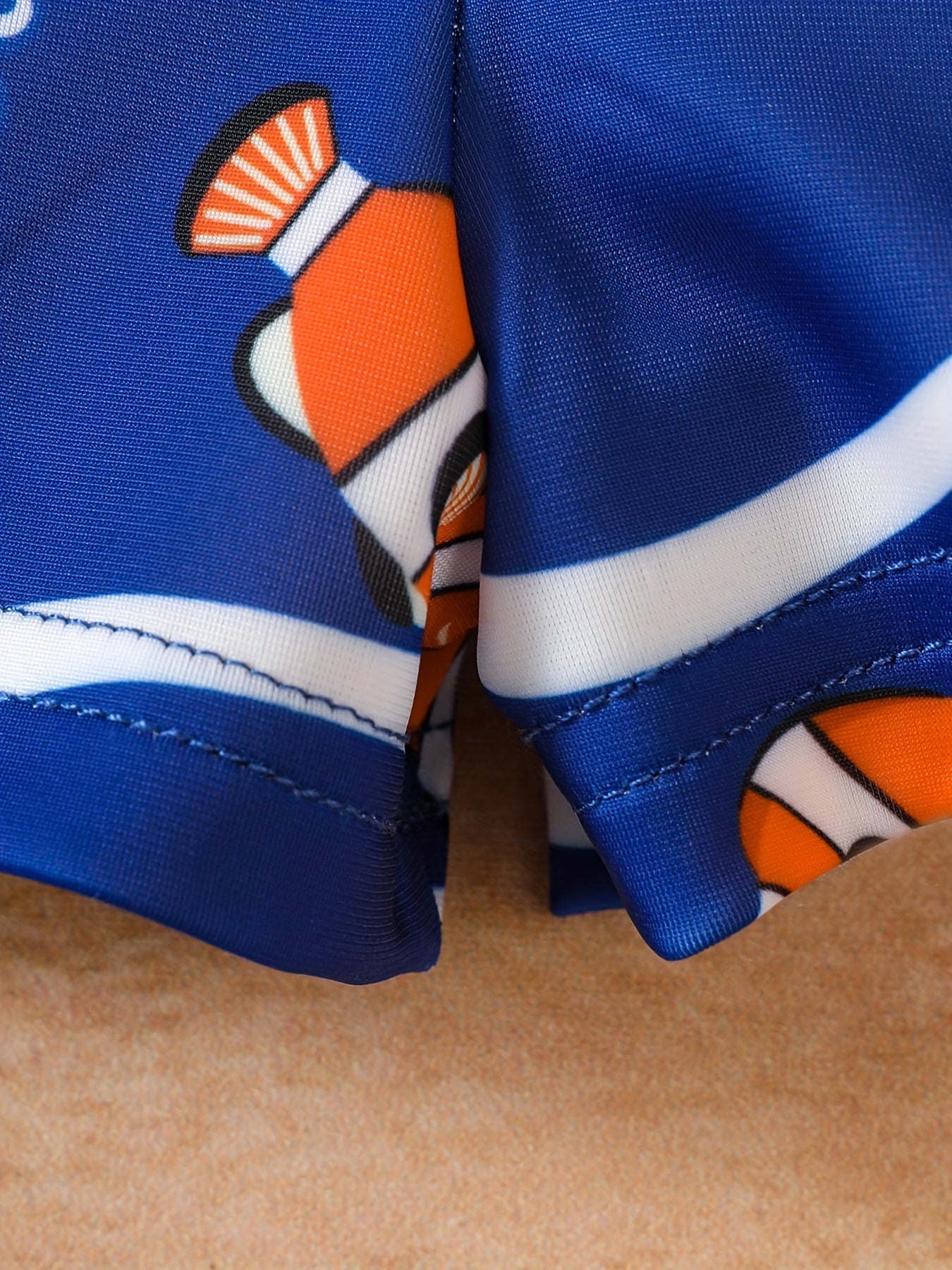 Boys Shark & Fish Swim Trunks & Tops Set for Vacation