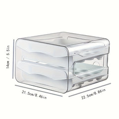 Refrigerator Egg Storage Box Double Layer Holder