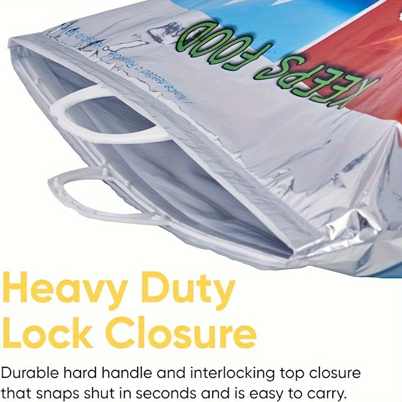 Insulated Aluminum Foil Thermal Bag for Takeout, 50x50cm